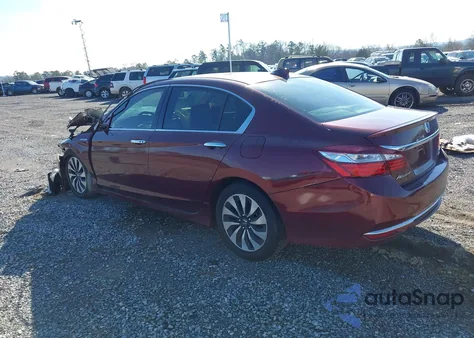 2017 Honda Accord Hybrid Touring from USA, damaged, VIN JHMCR6F77HC022435